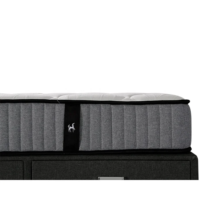 euro top pocket Vacuum Package Roll mattress Bedroom Furniture wave foam and Pocket spring motel mattress