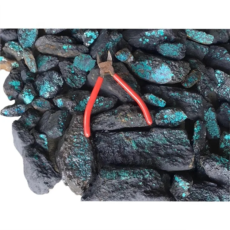 Wholesale Natural Raw Blue Turquoise Stone Rough for Jewelry Making