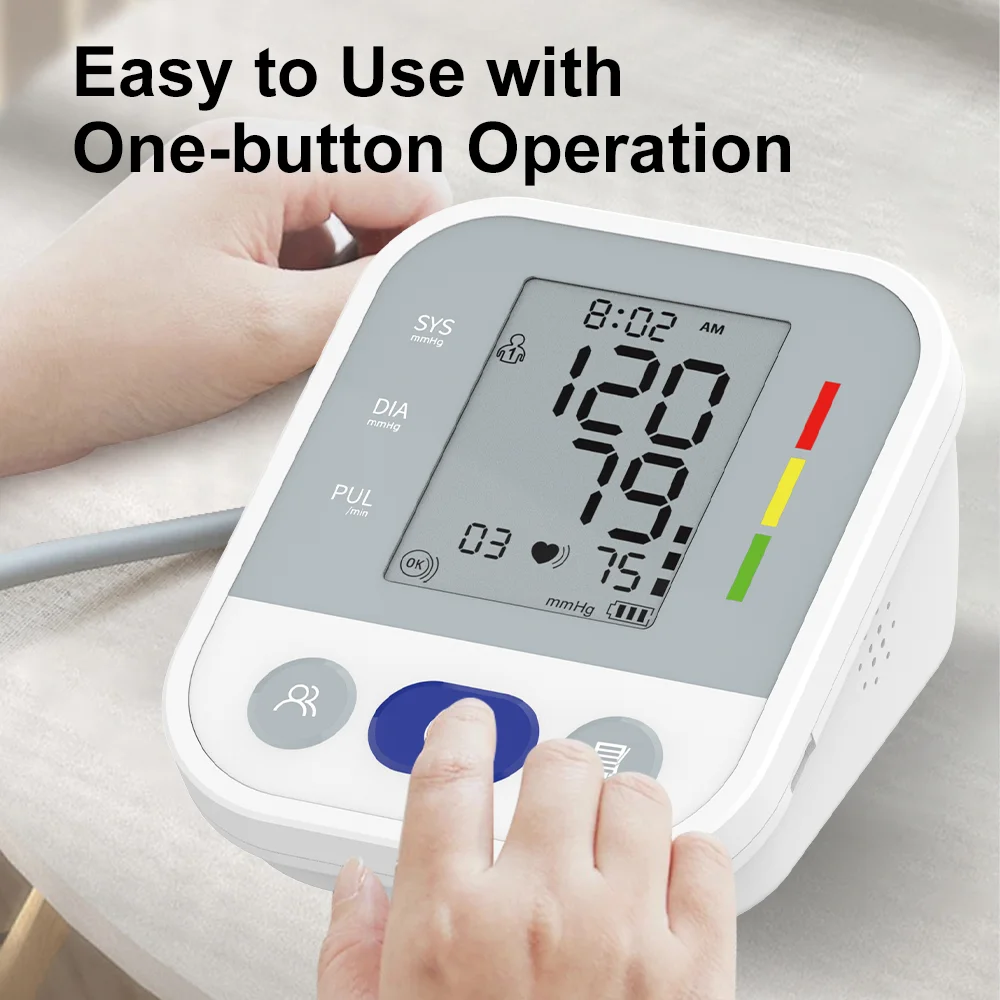 CE MDR Class IIa Approve Electronic Digital Bp Monitor Blood Pressure Monitor Automatic Sphygmomanometer Tensiometre BP Machine