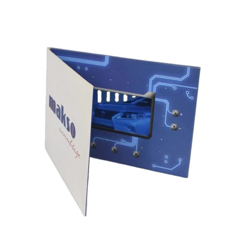 4.3 inch video greeting card