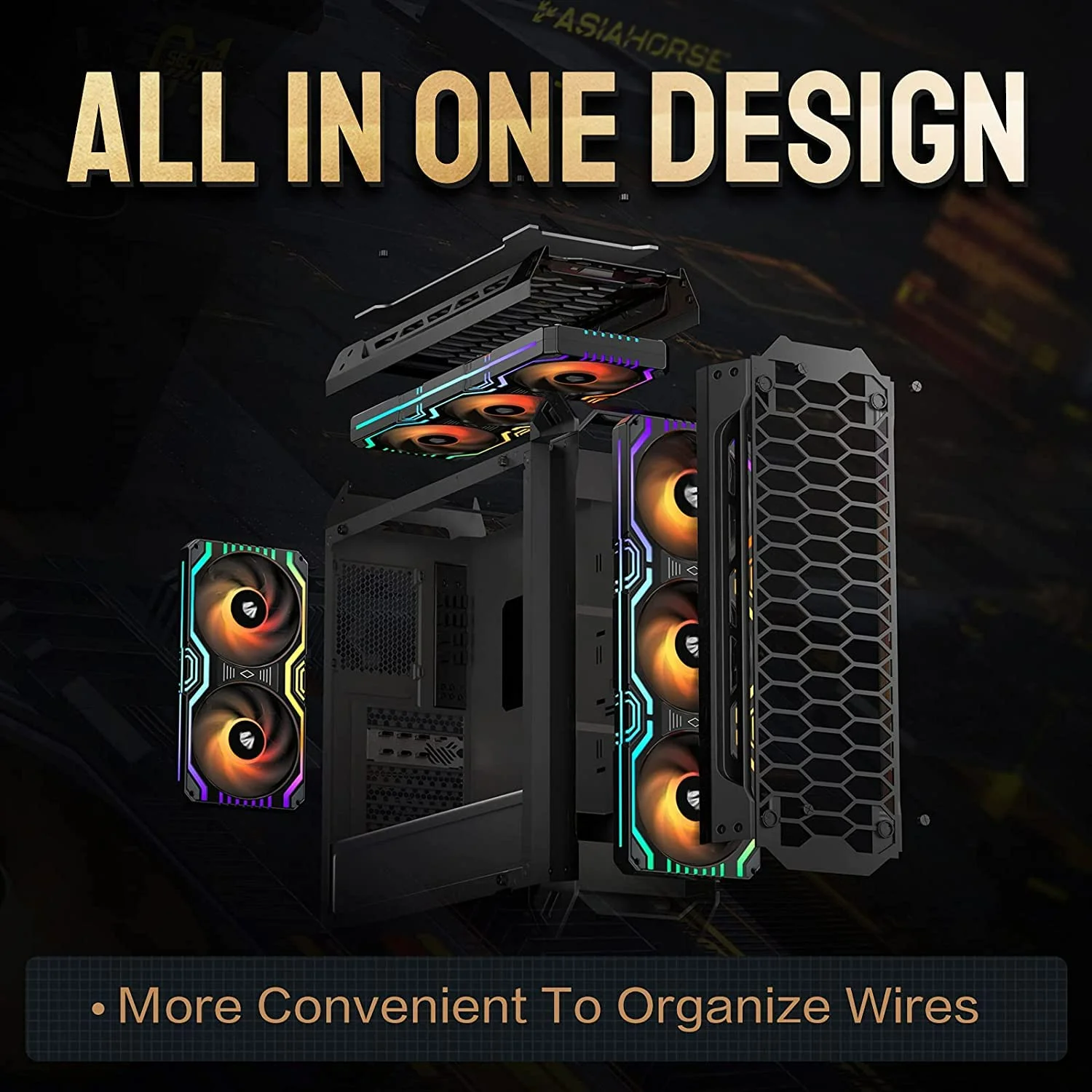 Лидер продаж от производителя, современный дизайн Led 360 мм черная рамка интегрированный Argb вентилятор MATRIX-Black-360mm Rgb компьютер водяного охлаждения Fann