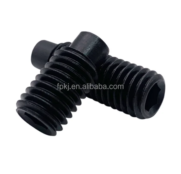 stainless steel nylon lock patch hexagon head spring ball plunger set screw with thread locking