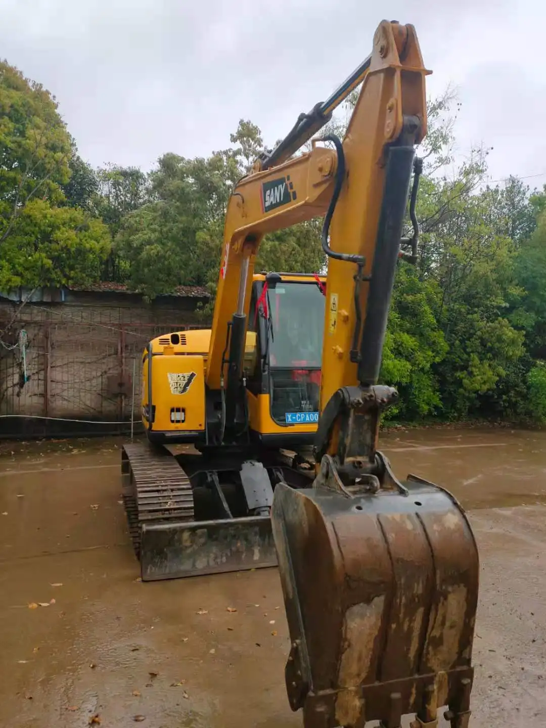 top sale sany SY75C SY75 SY60 SY55 mini excavator for promotion sale in good working condition low noise cab