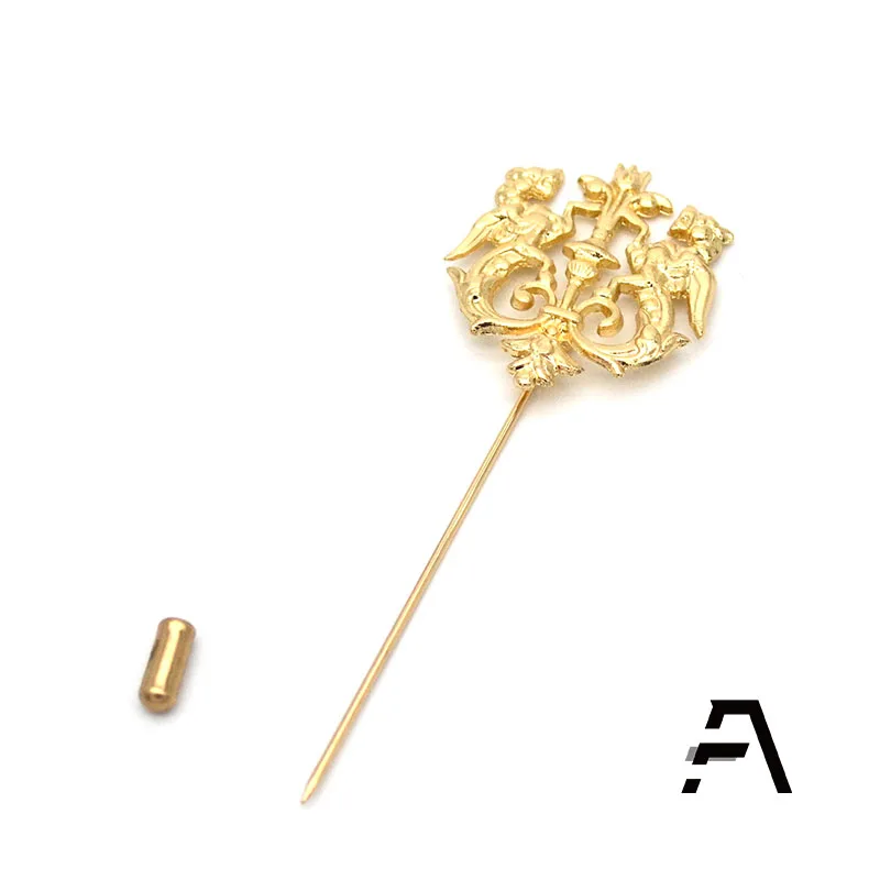 Factory price Mens brooch lapel pin for Agbada Kaften