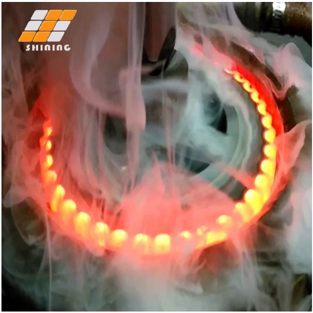 Induction hardening heating treatment machine, CNC auto Gear quenching machine hardening automatic line