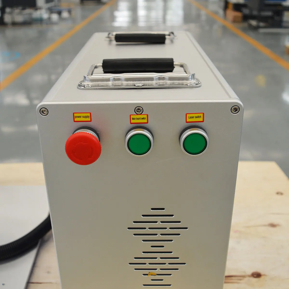 Portable Desktop Metal Fiber Laser Engraving Machine 20w 30w 50w 100w Aluminum Metal Fiber Laser Marking Machine