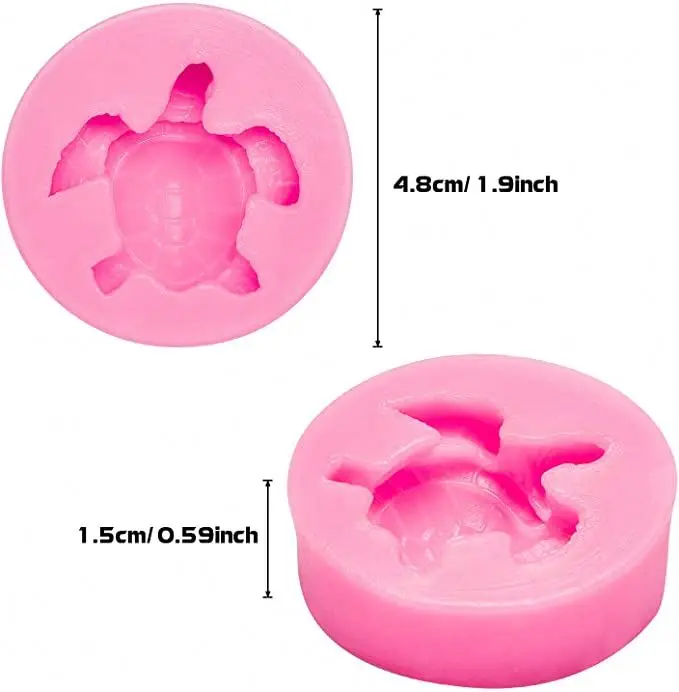 Dog Claw, Skulls, Turtle Ashtray Series Mould Crystal Epoxy Cross-border Creative Silicone Mould DIY Craft moldes de silicona
