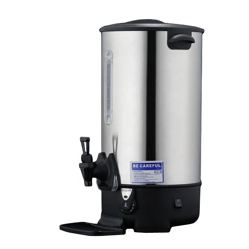 Stainless Steel 14L Commercial Table Kettles Portable Electric Water Boiler Milk Tea Coffee Drinking Bucket Dispenser