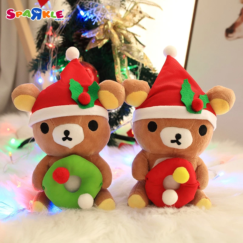 2023 New Design Popular Christmas Snowman stuffed toys Elk Plush Toy Christmas Gift Stuffed Plush Toy