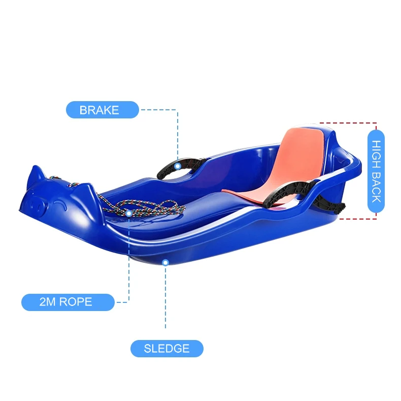 Зимний пластиковый слайдер для снега JK1255P катания на