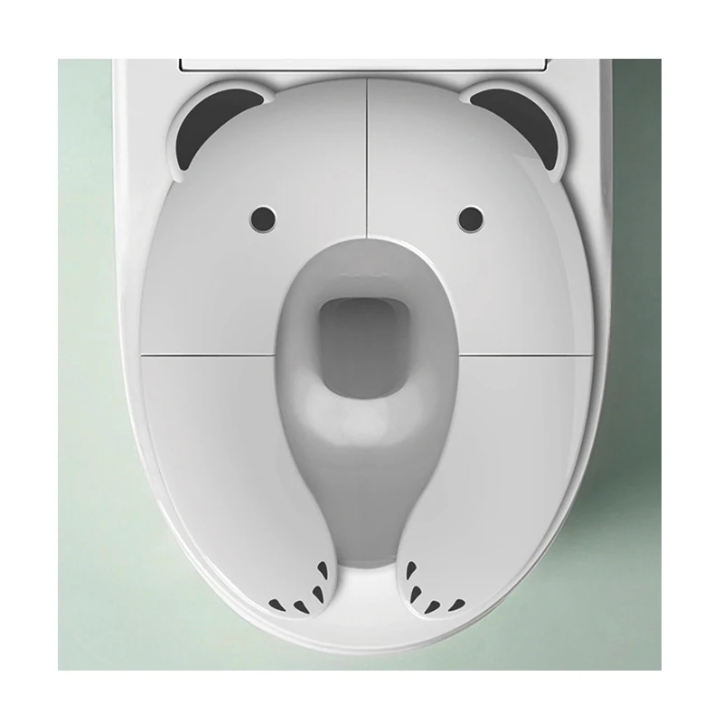 Potty Chair Bear Shape Toilet Seat Acceshirteus Sizeat-shirt Support Bathroom Animal DARC Shirtkids Potty with Certificate Child