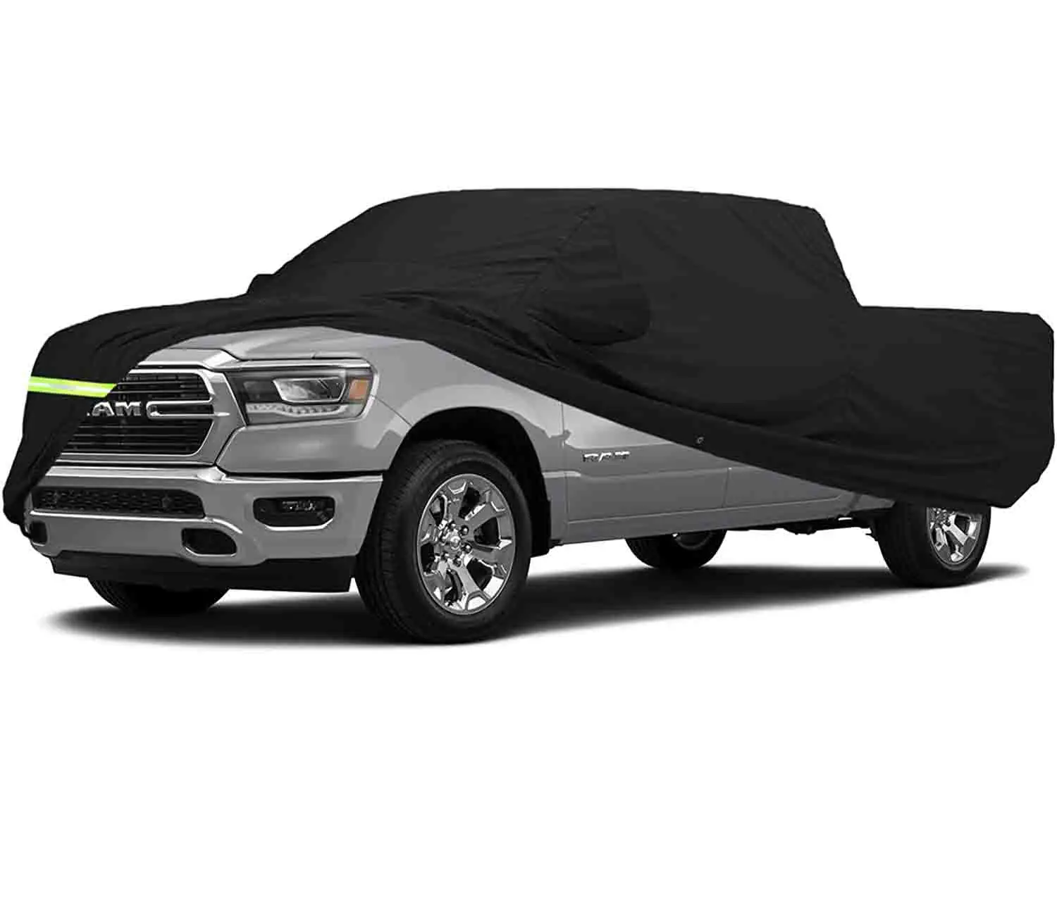Waterproof Car Covers for Dodge Ram 1500 1998-2022 Crew Cab 5.5 ft Short Bed Truck Car Covers 190T Fit 100% Waterproof