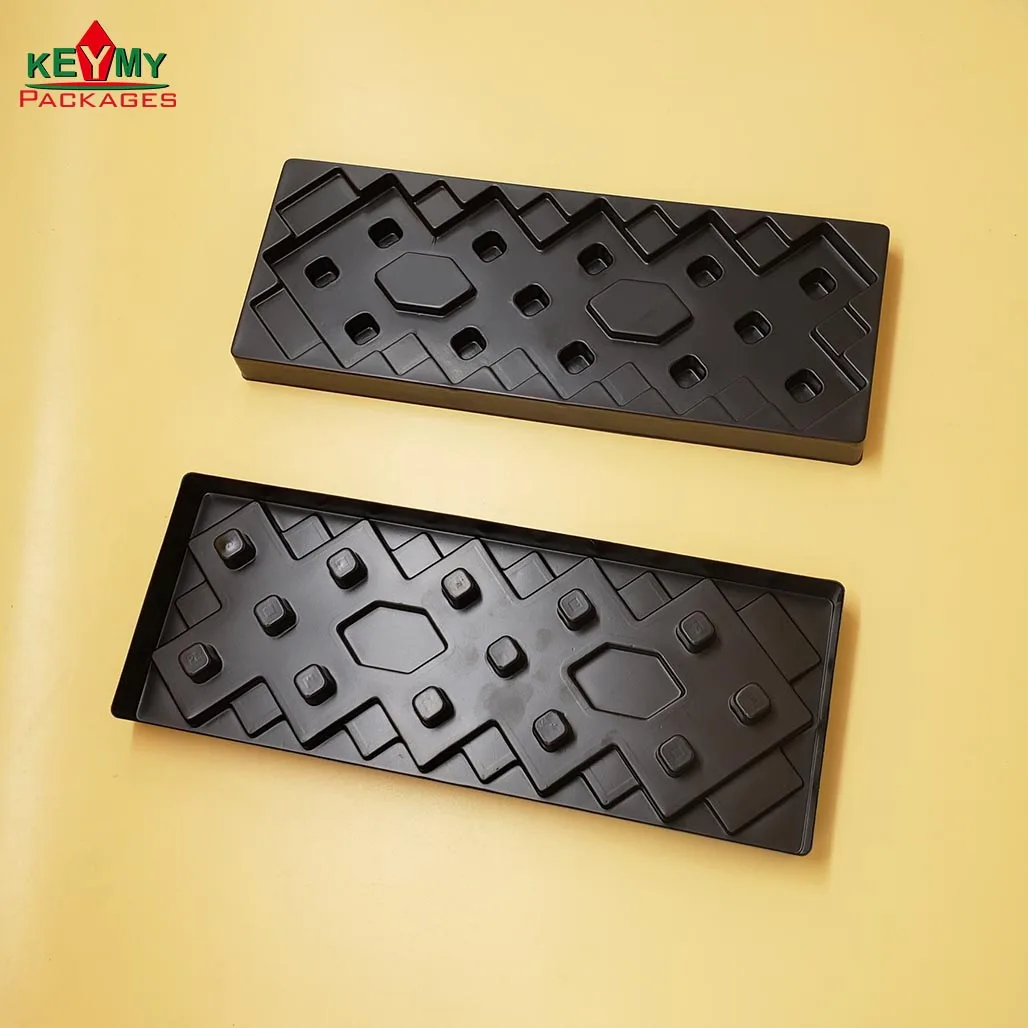 customize black PS inserts for chocolate from Shenzhen factory