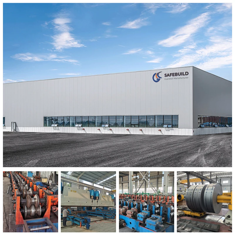 Стандартное порошковое покрытие En1317 N1 AASHTO M180 оцинкованное противоударное Q235B Q345B Q355B ограждение