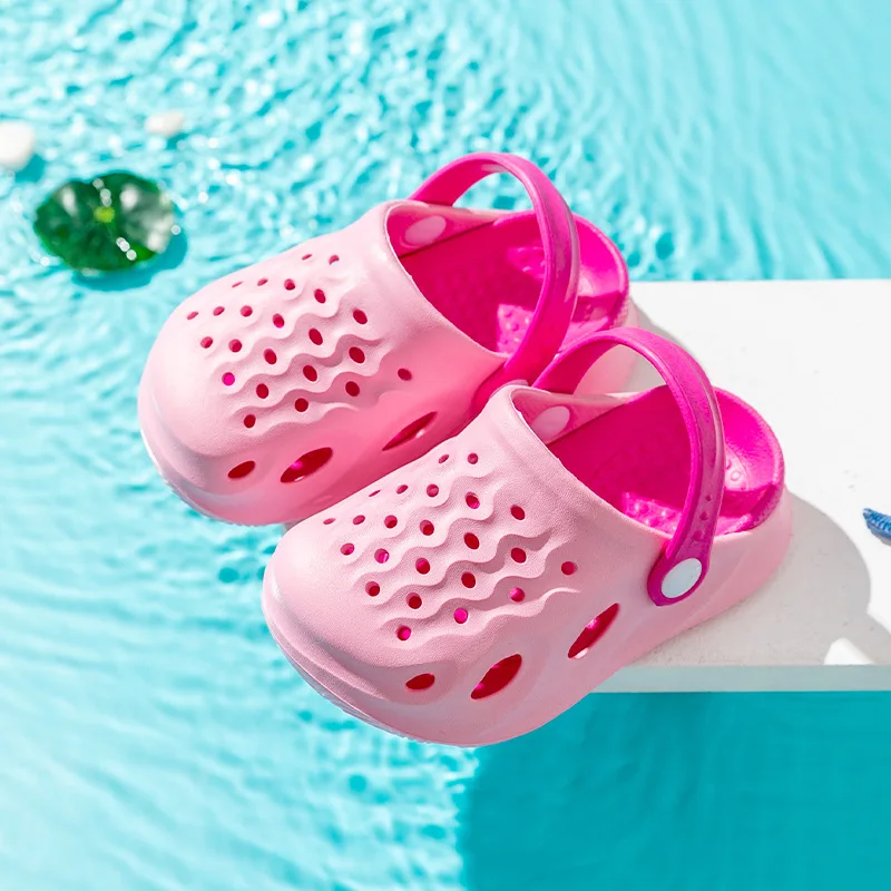 ITEC factory shoes boutique bazaar Wal-Mart children croc hole shoe garden baby sandal boy soft toddler slipper girl clog kids