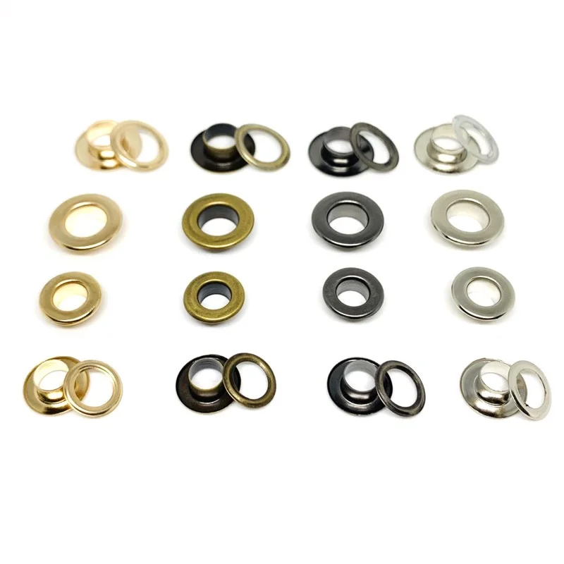 Wholesale High Quality Custom Shape Eyelet Brass Eyelet Grommet For Garment Bags And Shoes
