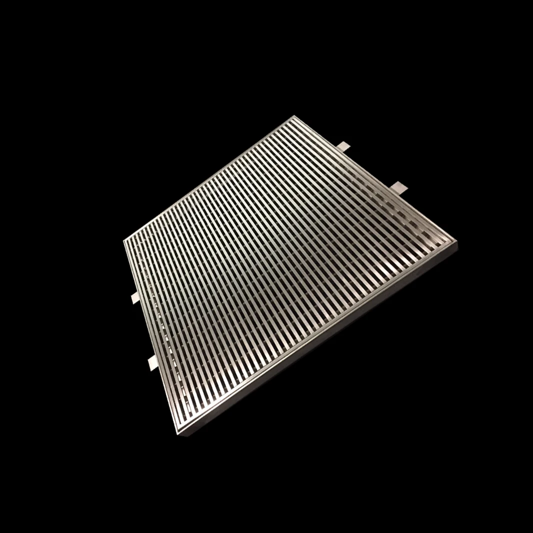 Factory Supplier Stainless Steel Heel Guard Grating Drain Cover for Floor Mat with Frame Base
