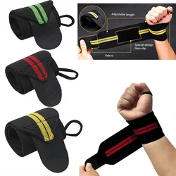 New customized powerlifting gym custom logo wrist wraps
