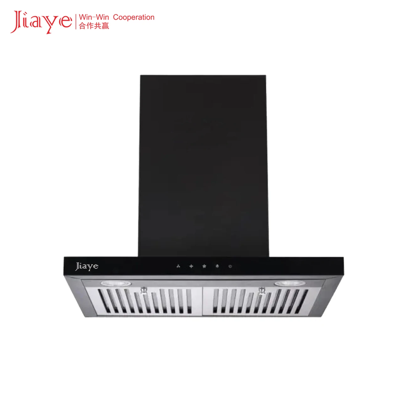 Jiaye Competitive Price Strong Power Stainless Steel Housing Wall Mounted Electric Kitchen Range Hood
