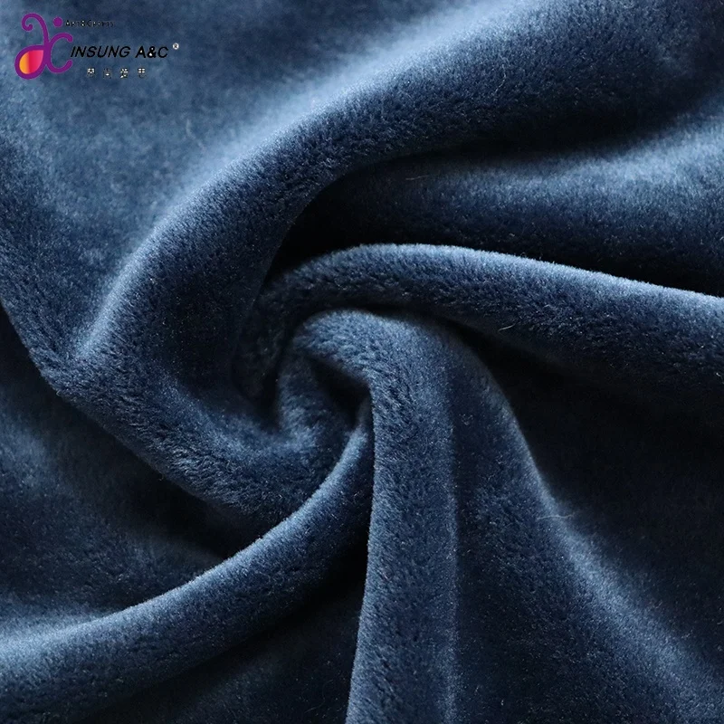 Fashionable Design Super Soft Velboa Plush Fabric for Clothing Garments Super Soft Velboa Plush Fabric