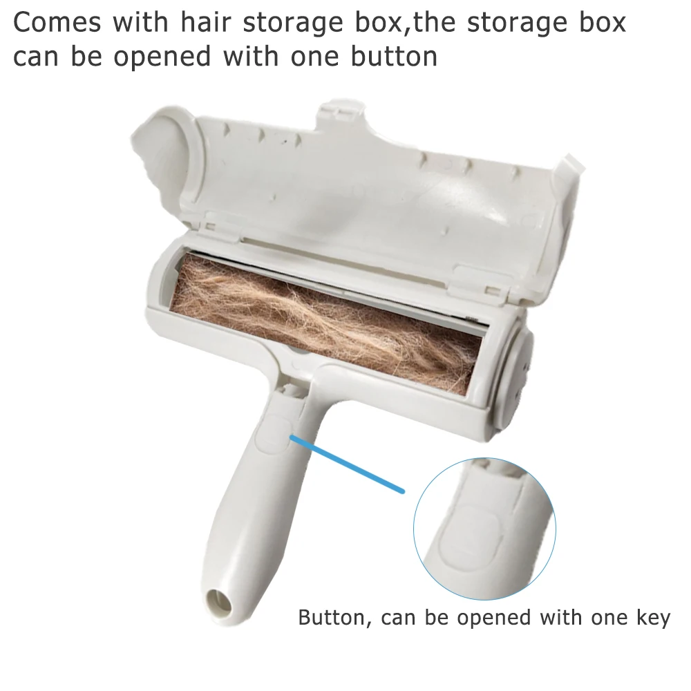 Pet Hair Remover Lint Dog Brush Comb Self Cleaning Furniture Sofa Manufacturer Custom Logo Roller