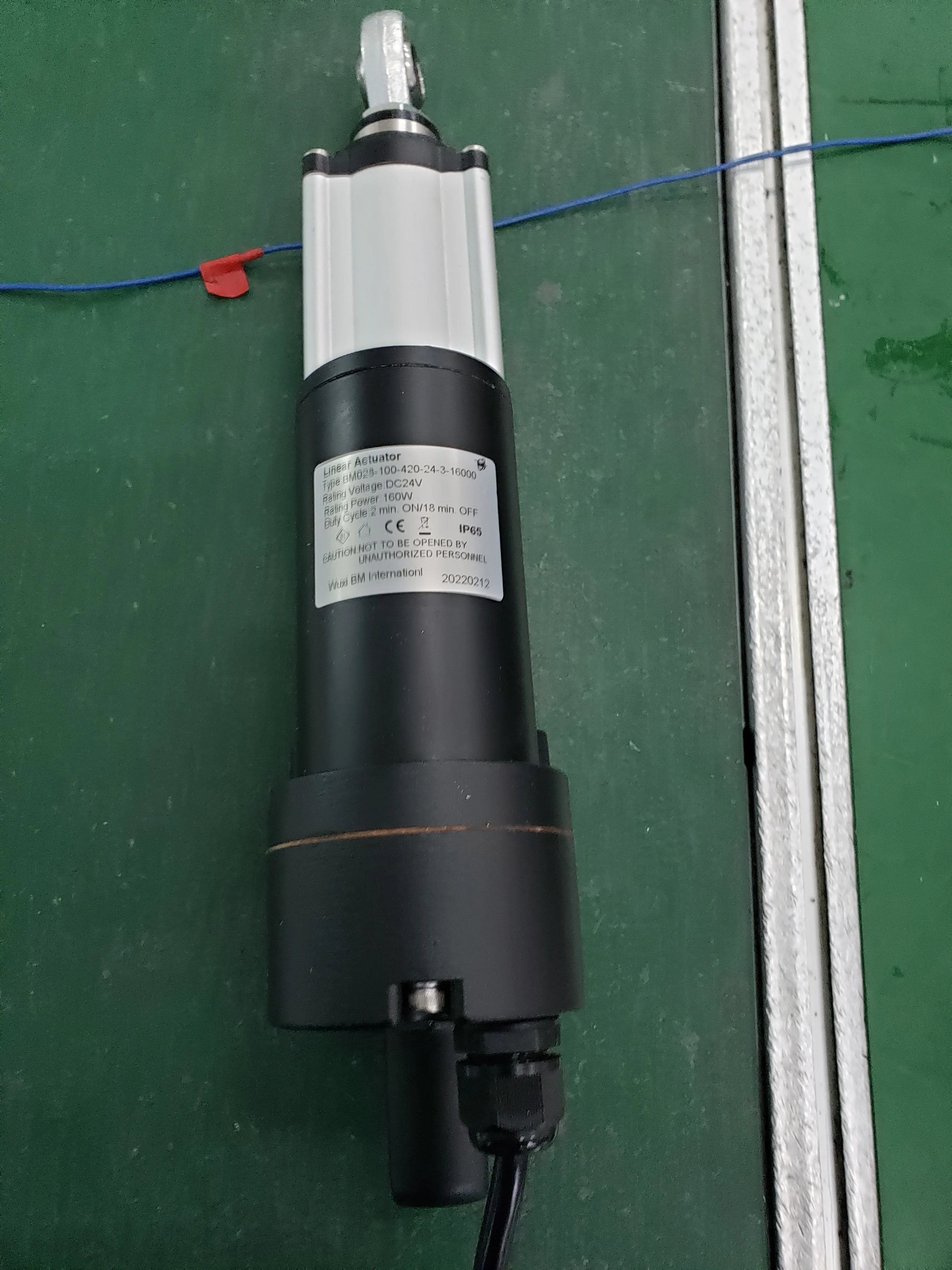 IP65 Waterproof Wireless Remote Control Linear Actuator 16000N Industrial Hevy Duty Solar Tracing Linear Actuator