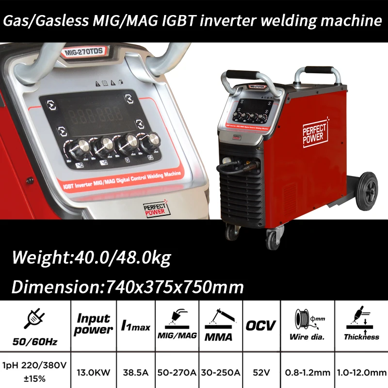 3 in 1 double pulse mig welder gas inverter tig mig mma welding machine stainless steel mig mag welder aluminium welding machine