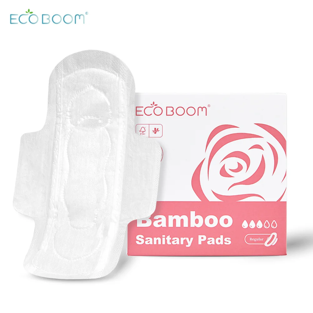 ECO BOOM free sample disposable waterproof bulk 290mm reusable menstrual sanitary pad for women baby