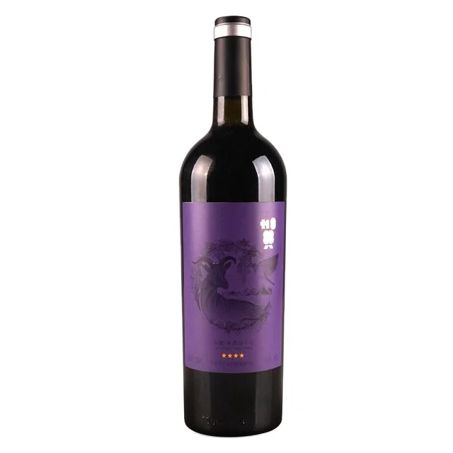 
hot selling top value china dry red wine 13% alcohol from ningxia helan mountain grape production region 