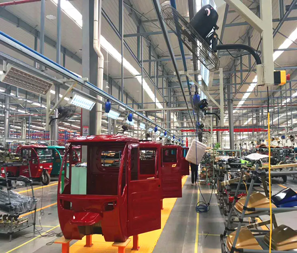 Three wheel vehicle car assembly line