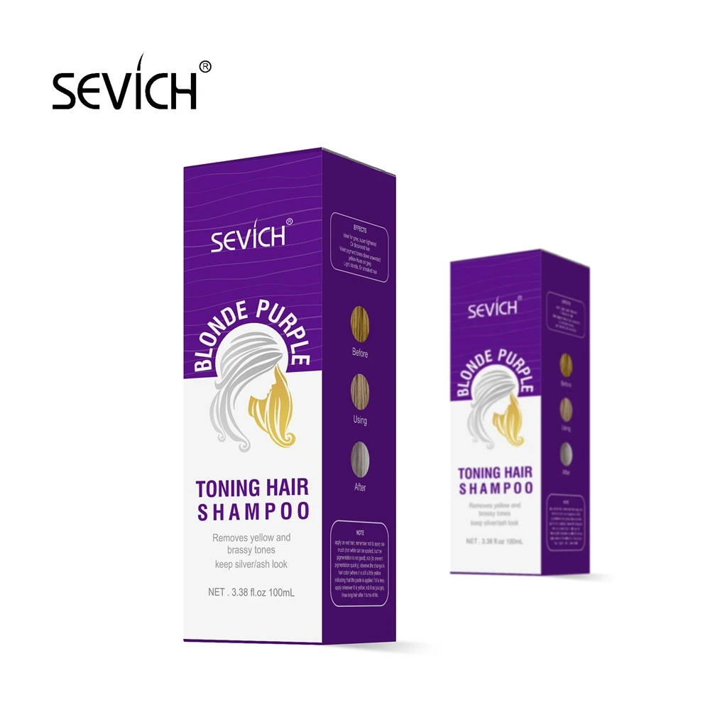 Светлый фиолетовый тонизирующий шампунь для ухода за волосами