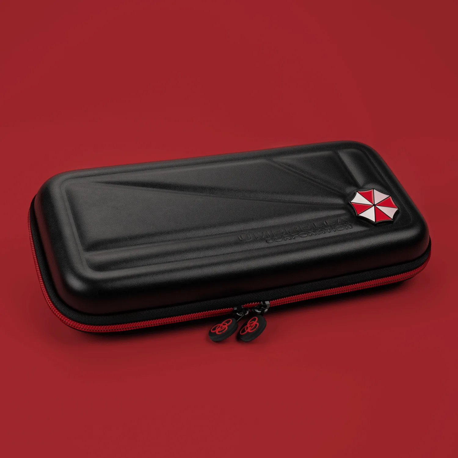 New trend nin tendo switch oled organizer bag ns game console protection bag biohazard large capacity hard case