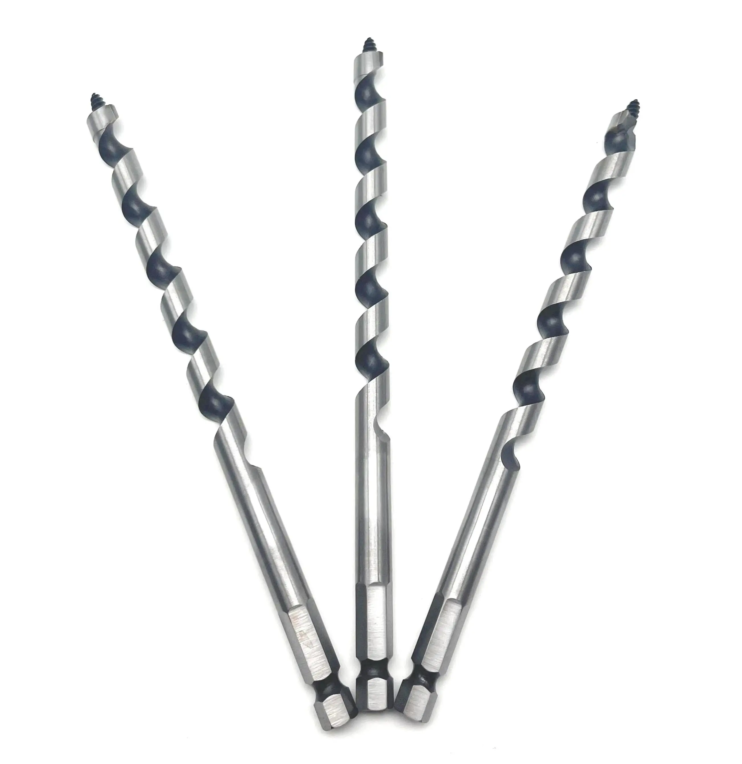 milling tools tips manufacturer Carbon Steel Long Impact Hex Shank Screw Point Auger