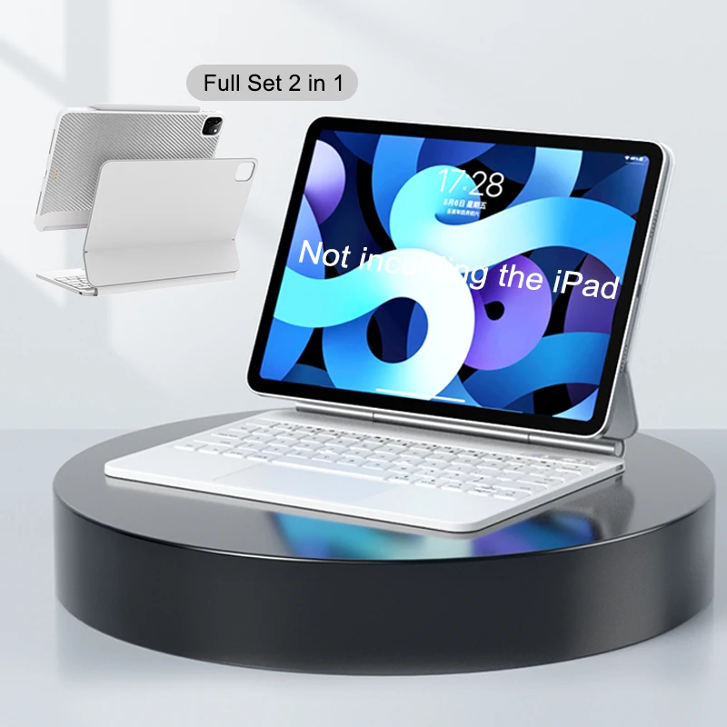 2022 Beelan 2in1 Smart Trackpad Keyboard Wireless iPad Pro Case  Magic Keyboard Case for iPad Air 10.9 for iPad Pro 11 2020 2021