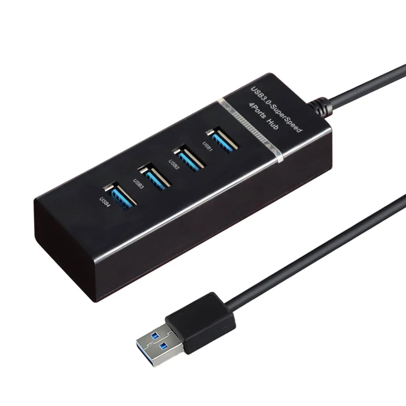 Высокая скорость 5 Гбит/с USB 3 0 стабильная передача 1 в 4 Выход концентратор порта Hub разветвитель