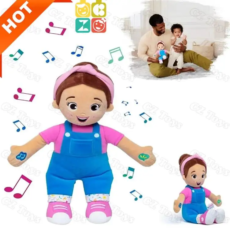 Funny Ms Rachel Plush Doll Custom Plush Toys Ms Rachel Speak & Sing Doll For Kids Babies Sleeping Buddy