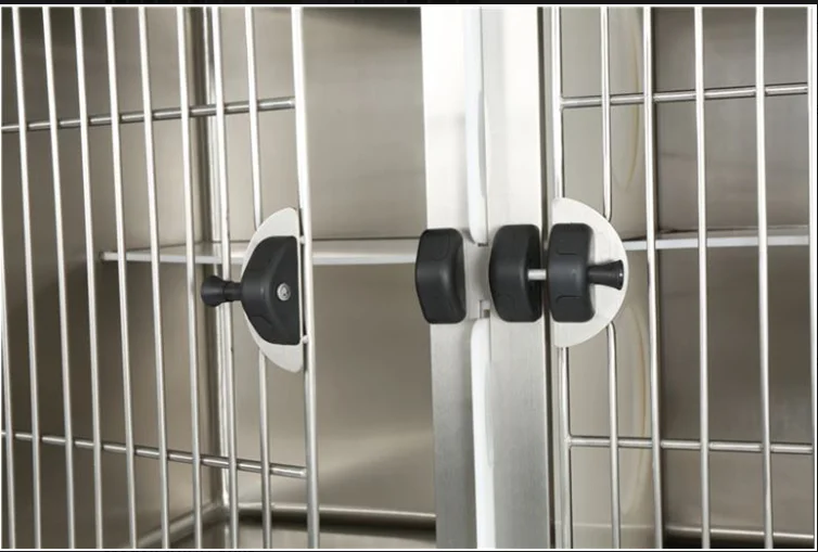 YSENMED Metal Stainless Steel Cat puppy small Animal Pet veterinary cages price Vet Clinic Dog Kennel pet hospital cages price
