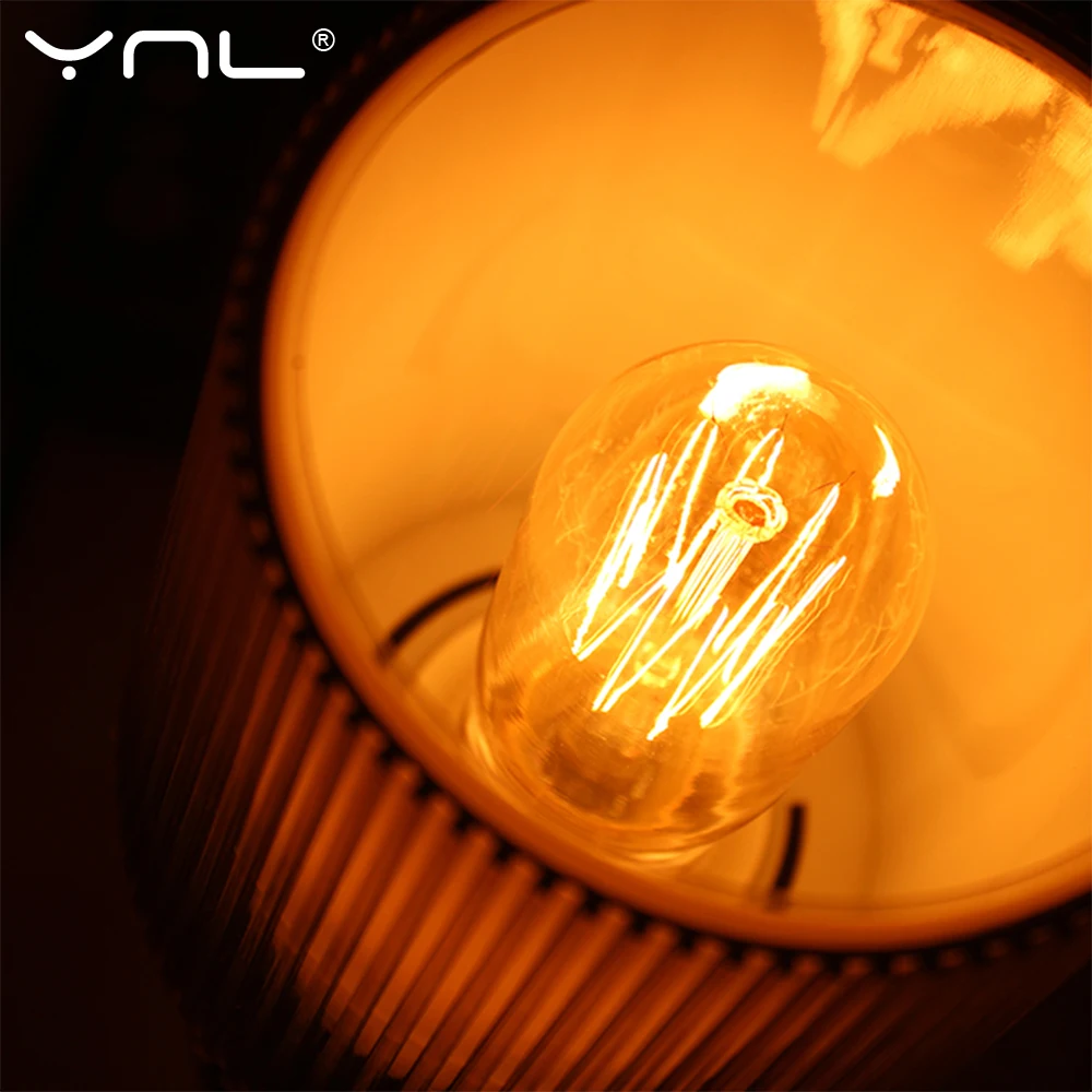 Edison Bulb E27 220V 40W ST64 G80 G95 G125 Ampoule Vintage Edison Bulb Incandescent Lamp Filament Light Bulb Home Decor