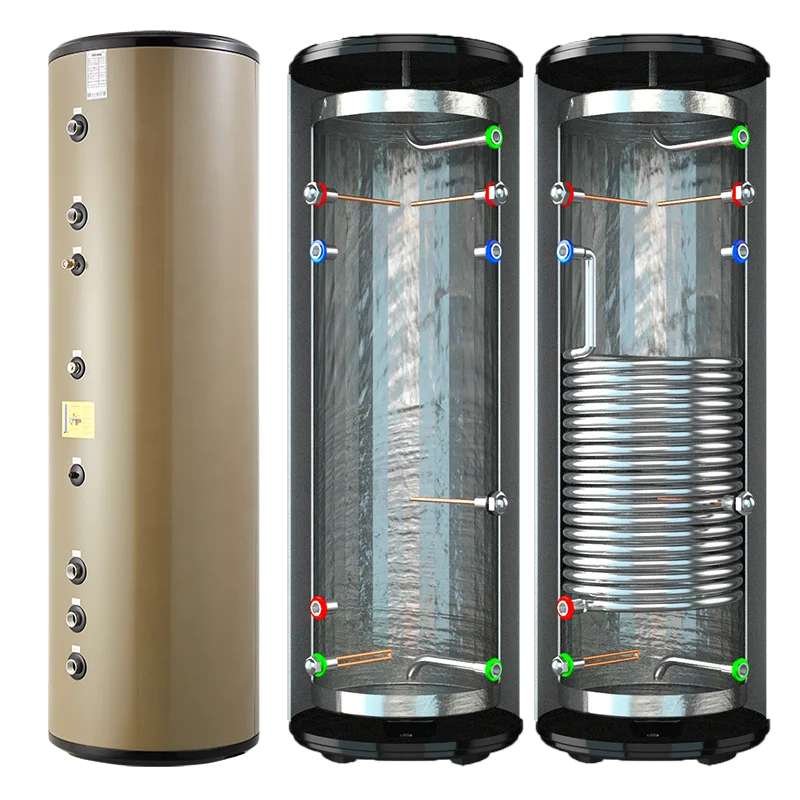 OEM Sus304/316/duplex Heating Heat Pump buffer tank Hot Water Tank for Gas Water Heater Boiler