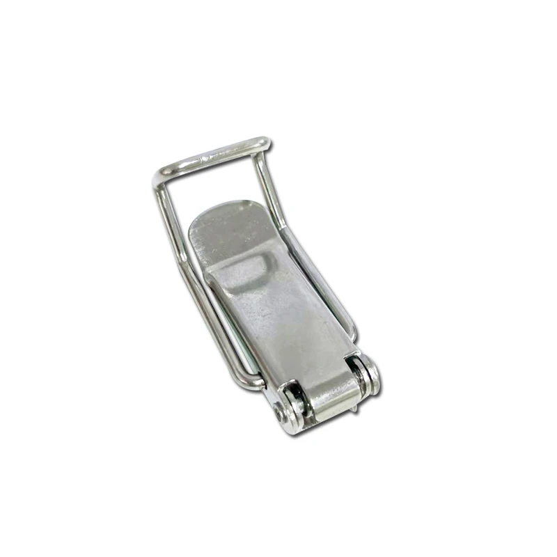 Industrial Machinery Spring Tool Box Stainless Steel Duck Beak Buckle 115B Iron Nickel Plating Equipment Case Lock Buckle