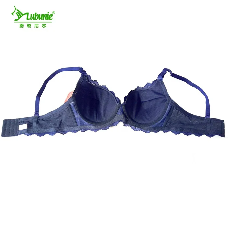 LUBUNIE High quality hot sexy girls full lace cover inside padded push up bra