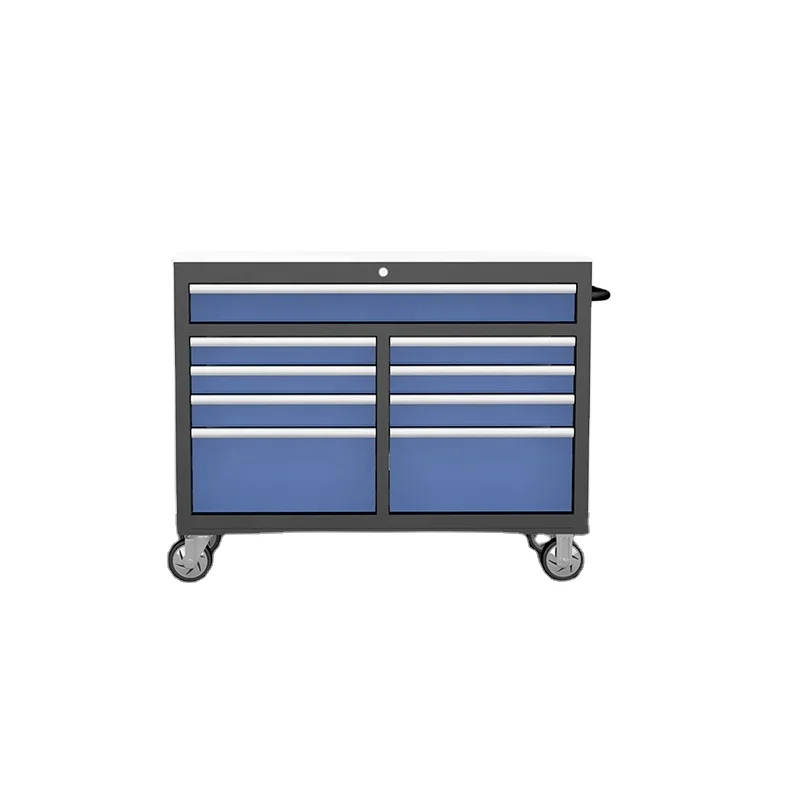 Factory Direct 46 Inch Movable Workbench 7 Drawers Storage Workshop Tool Cabinet