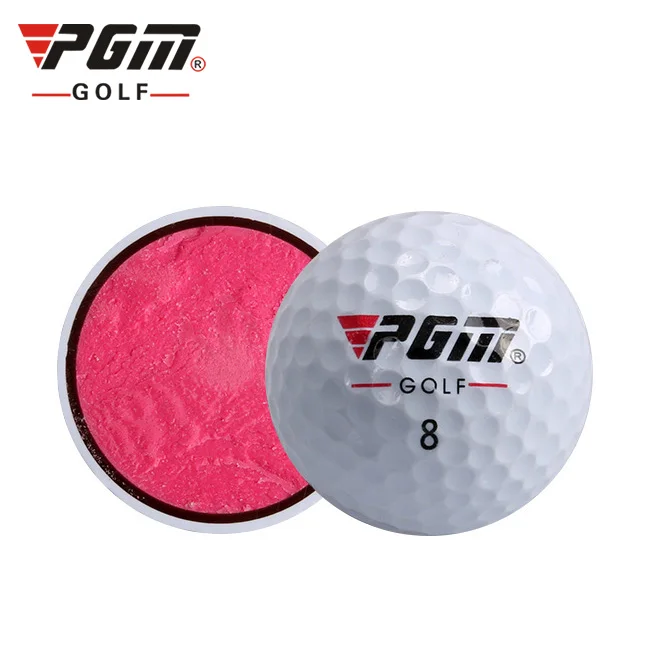 PGM wholesale 2/3 layer golf ball custom logo tournament distance practice golf ball