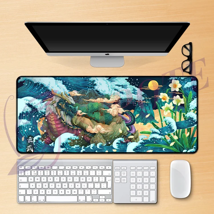 Custom Large  Extended Mouse Pads XXXL Playmat Provide Free Artwork High Quality Custom Mousepad Sublimation Pad Mouse