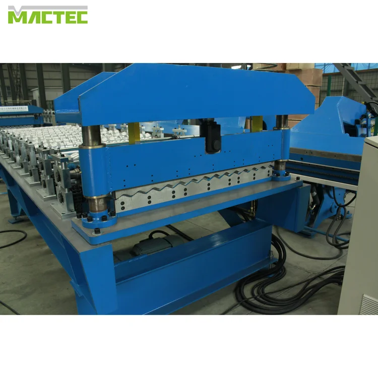 Горячая Распродажа cnc катушка гофрированные профилирующие линии для кровельного листа черепицы рулонная формовочная машина