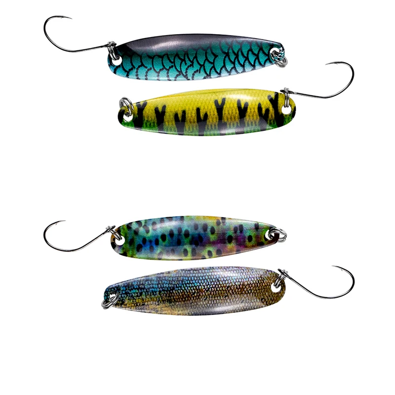  Экологически чистая гарантия качества спиннинговые приманки металлическая ложка для ловли форели