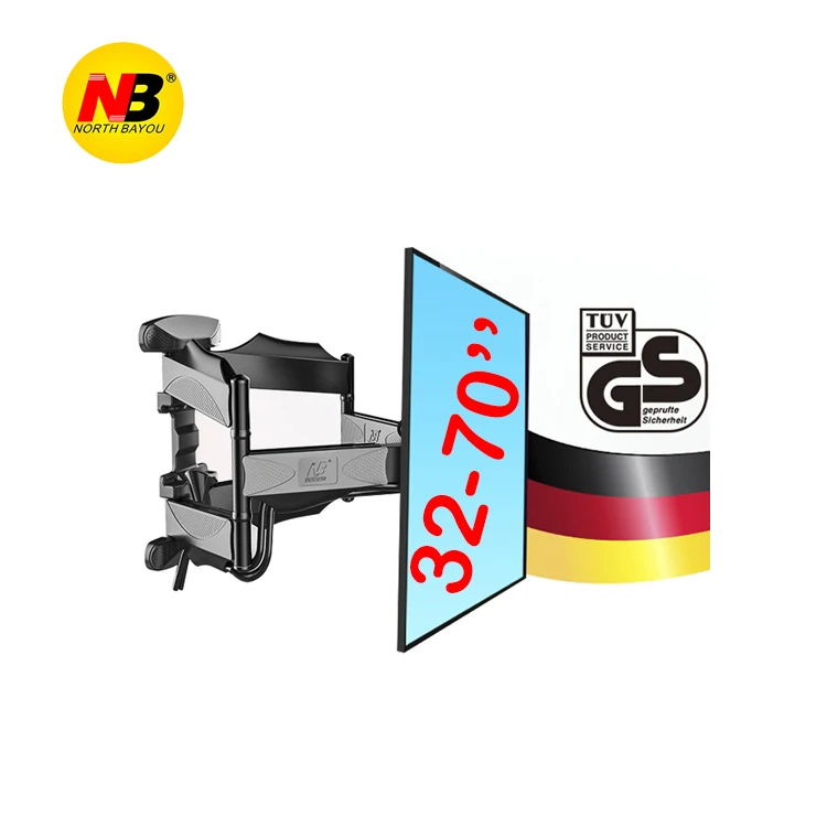  Кронштейн для телевизора NB P5 32/55/65/70 дюймов настенный кронштейн с шарнирным рычагом поворотный наклонный изогнутый под