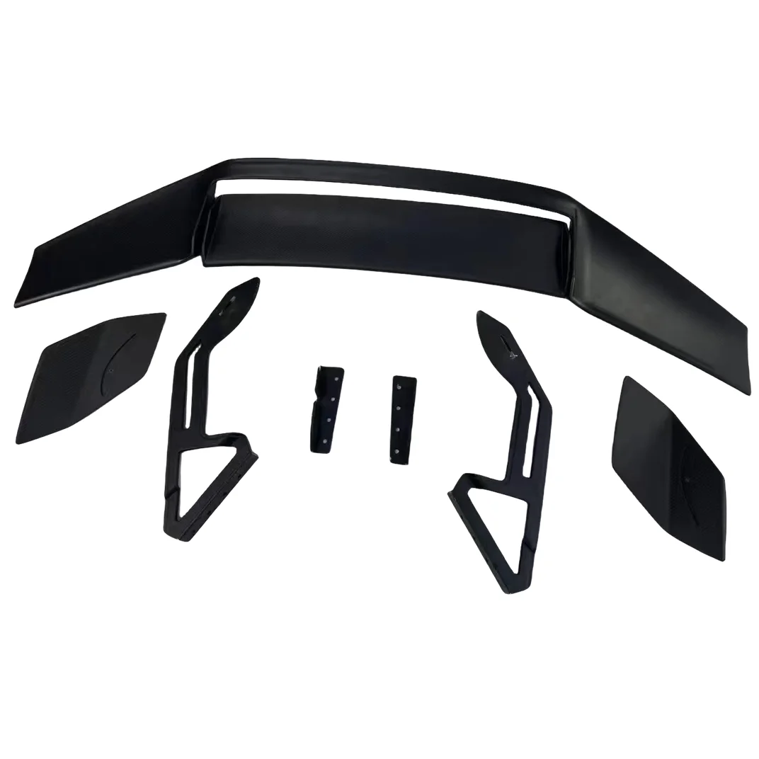Dry Carbon Rear Spoiler For Lambo Huracan EVO Upgrade to STO Style Body Kit Rear Wing