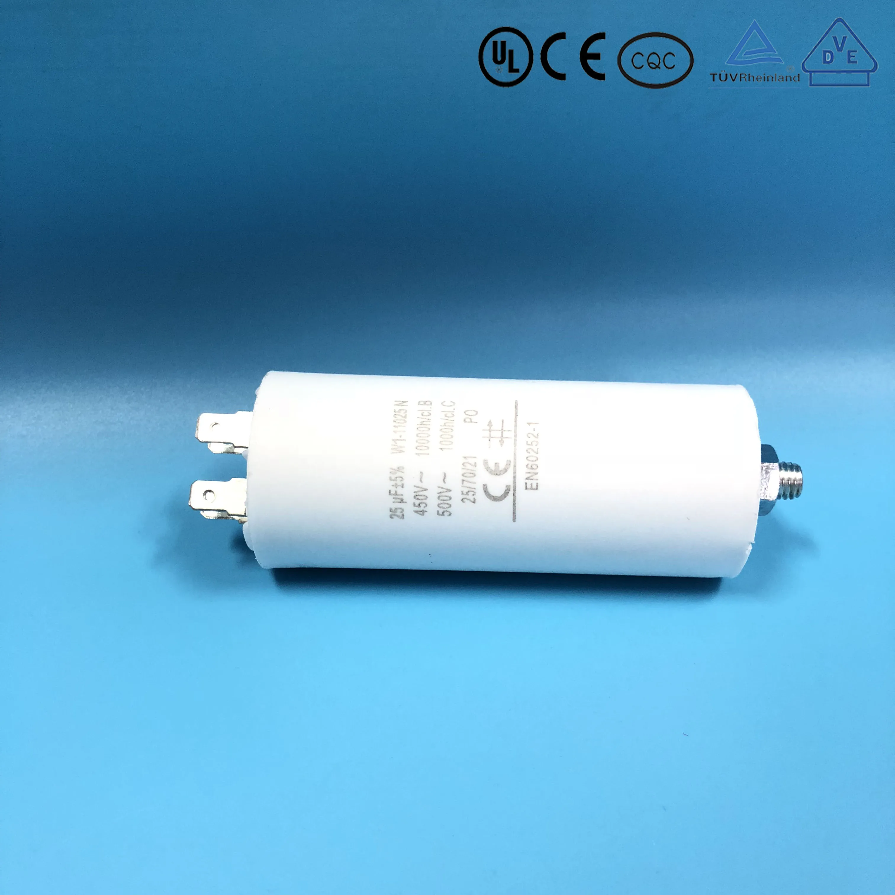 CBB60 motor capacitor 35uf sanyo running motor 450v 370v