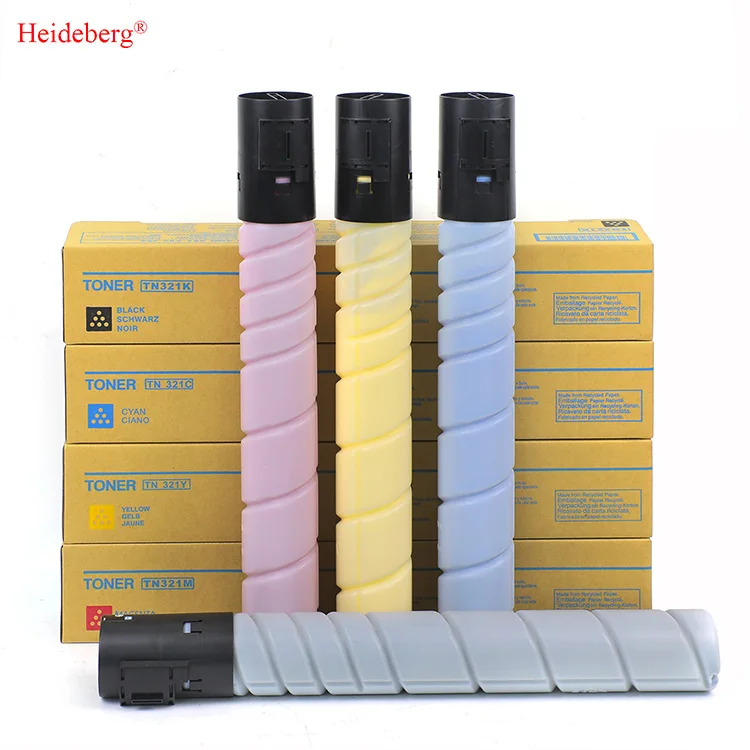 High Quality Low Price Toner Cartridge Konica Minolta Bizhub C224 C284 C364 C7822 C7828 For Minolta TN321 Toner